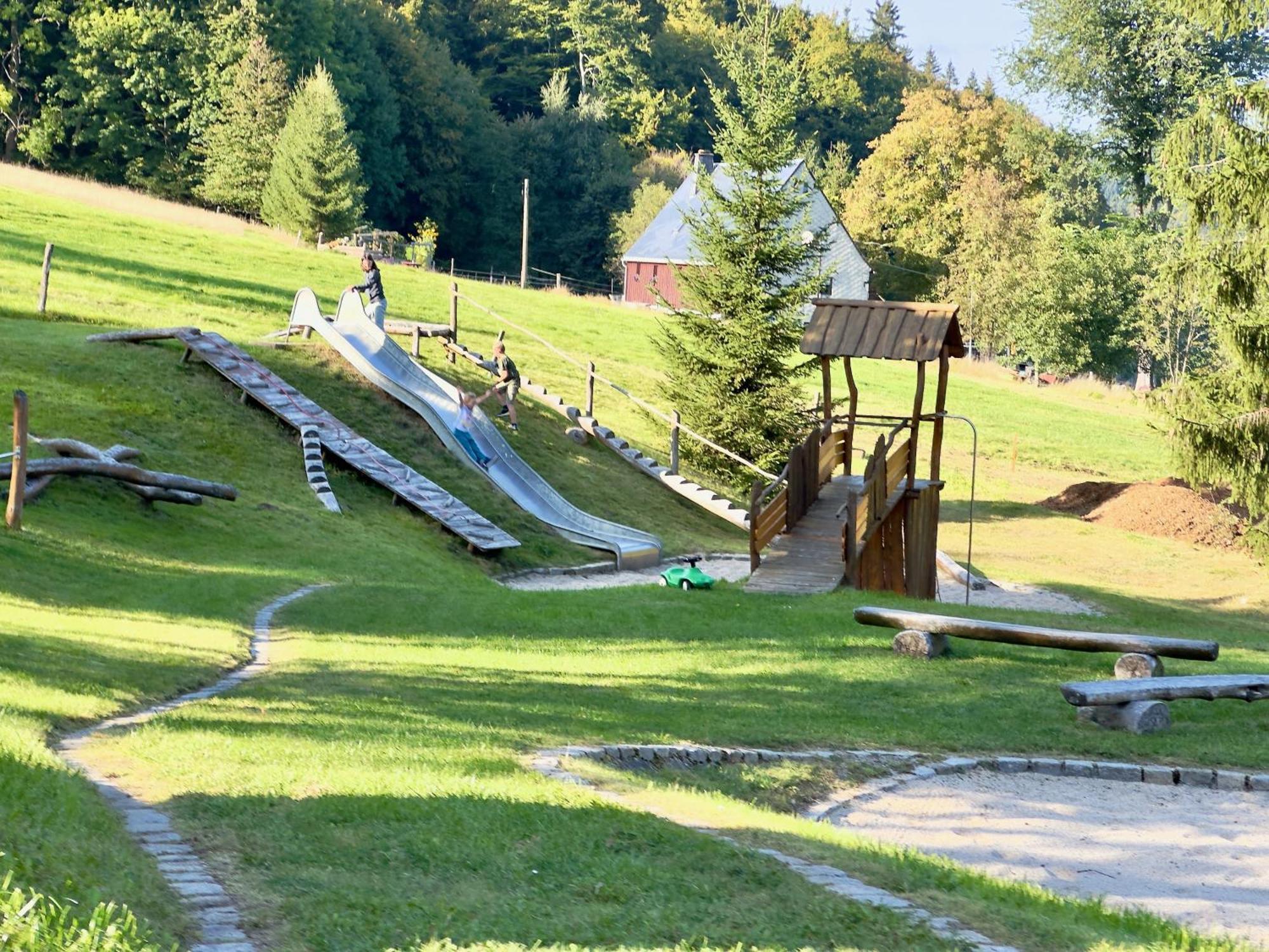 アルテンベルクHaus Donnerberg Rehefeldアパートメント エクステリア 写真